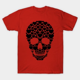 Hearty Skull (Black) T-Shirt
